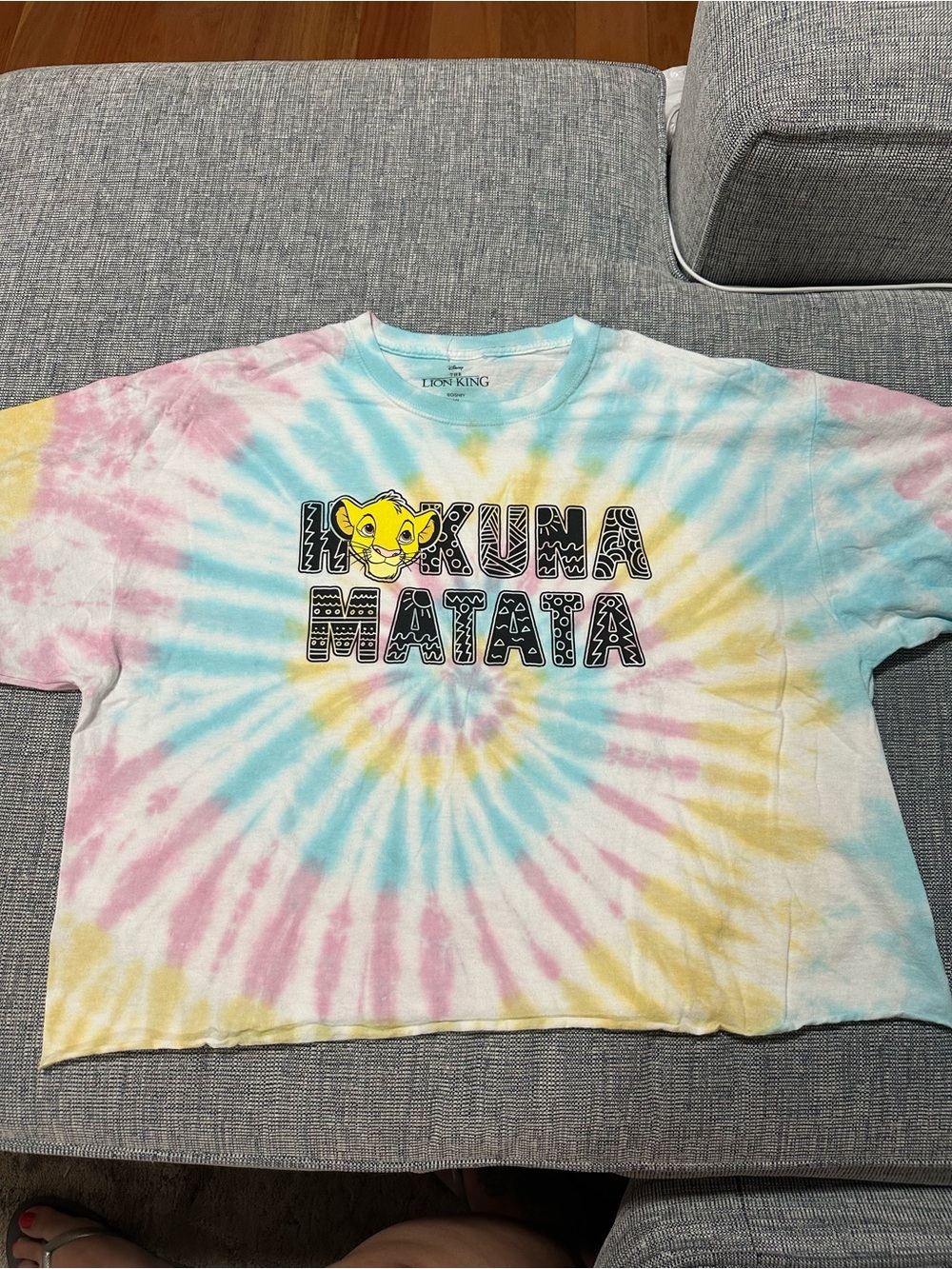 The Lion King Tie-Dye 'Hakuna Matata' Tee